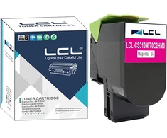 Lcl 702hm didelės talpos purpurinė tonerio kasetė, suderinama su Lexmark 70c0h30 700h3 70c2hm0 70c2hme 702hme, skirta Lexmark Cs310 Cs310n Cs310dn Cs410 Cs410n Cs410dn Cs410dtn Cs510 Cs510 Cs510 510de Cs510dte