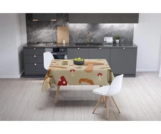 Le Jardin du Lin staltiesė 145 x 145 cm, sukurta ir pagaminta Turkijoje