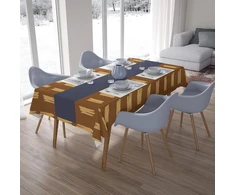 Le Jardin du Lin virtuvinis dekoratyvinis staltiesė rudos spalvos 140 x 200 cm - sukurta ir pagaminta Turkijoje