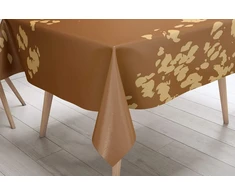 Le Jardin du Lin virtuvinis dekoratyvinis staltiesė rudos spalvos 140 x 140 cm - sukurta ir pagaminta Turkijoje