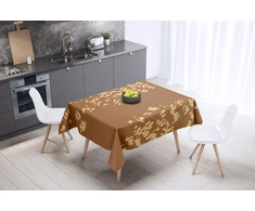 Le Jardin du Lin virtuvinis dekoratyvinis staltiesė rudos spalvos 140 x 140 cm - sukurta ir pagaminta Turkijoje