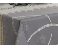 Le linge de Jules - dėmėms atspari staltiesė Astrid ecru - dydis: stačiakampė 150x240 cm