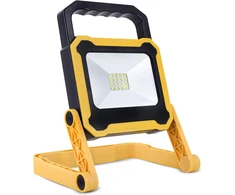 Led akumuliatorinis statybvietės prožektorius 10 w su greitai įkraunamu usb maitinimo bloku, akumuliatorinis dirbtuvių šviestuvas, darbo lemputė, 4400 mah, 4 šviesos režimai, apsauga nuo vandens ip54