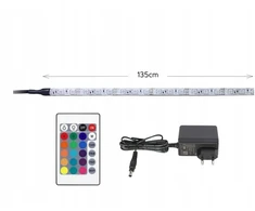 Led apšvietimas spintai komodai 135cm rgb