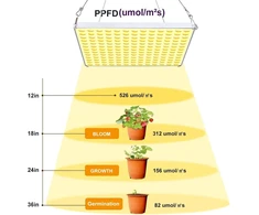 LED augalų auginimo lempa Roleadro 1000 W
