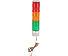 Led bokšto signalinė lempa ac 220 v led daugiasluoksnis indikatorius įspėjamoji lemputė nuolatinė šviesa raudona žalia oranžinė trijų spalvų įspėjamoji lemputė su tvirtinimo varžtais