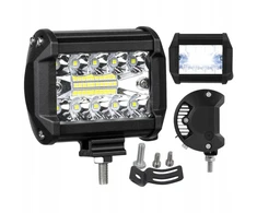 Led darbo lempa halogenas 12v 24v 60w prožektorius galingas led apšvietimas