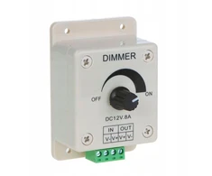 Led dimmeris, reguliatorius 12v-24v 8a 96w Pwm