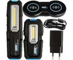 Led dirbtuvinė lempa + įkrovimo stotelė 3in1 Farys