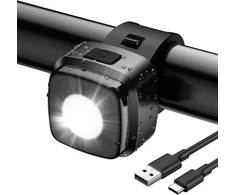 Led dviračio priekinis žibintas, usb įkraunamas dviračio žibintas su 600mah baterija, stvzo patvirtintas dviračio apšvietimas, ipx5 vandeniui atsparus dviračio žibintas vaikų dviračiui