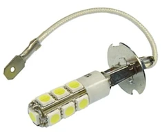 Led H3 lemputė 13 Smd 12v/24v balta