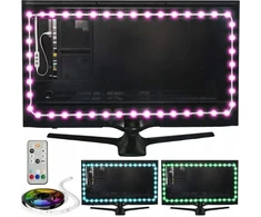Led juosta 5 m rgb televizoriui 60-80" 152-207cm su nuotoliniu pulteliu