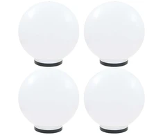 LED lempos, rutulio formos, 4vnt., sferinės, 40cm, PMMA