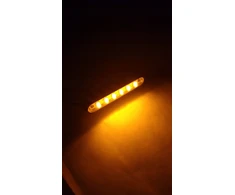 Led lemputė 6xsmd 12v - geltona