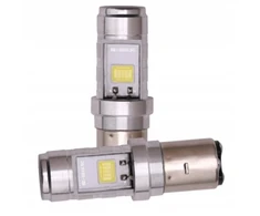 Led lemputė motociklui motoroleriui keturračiui ba20d s2 radiatorius mini
