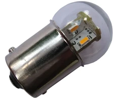 Led lemputė šilta Ba15s 12v Dc 5w 10w pozicija