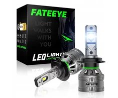 Led lemputės H7 Fateeye, galingos 120w 20500lm Canbus
