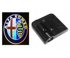 Led logo projektorius hd 3d belaidis alfa romeo