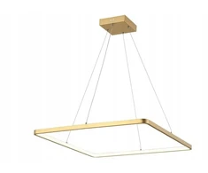 Led pakabinamas šviestuvas Reality, modernus, auksinis, kvadratinis, 60 cm horizontalus, 4000k
