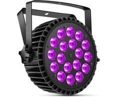 Led Par Uv + Rgb Prožektorius, Dmx512, 8ch, 200w, Diskotekos, Vakarėliams