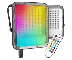 Led Prožektorius 50w Rgb su pulteliu, Ip65, 6500k