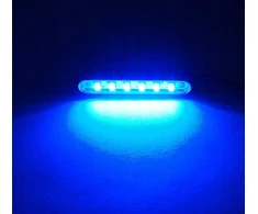 Led Smd mėlyna lemputė 12v 10x42mm modulis juosta