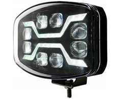 Led tolimųjų šviesų žibintas spider, gabaritinė, stroboskopinė lemputė 12v 24v