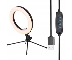 Led žiedinė lempa su stovu Pronett Xj4867