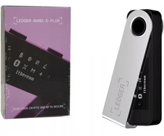 Ledger Nano S Plus kriptovaliutų piniginė Btc Eth Doge Shib Xrp Ada, 123451