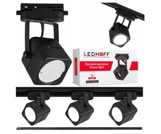 Ledkia Reflektorių rinkinys bėgelių lempa gu10 x3 led bėgių sistema 1m