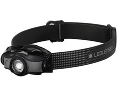 Ledlenser Mh5 Led galvos žibintas ir rankinis žibintas viename, skirtas laukui, maitinamas baterijomis arba akumuliatoriumi, 400 liumenų, raudonos šviesos funkcija, su baterija