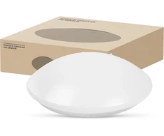 Ledvance sieninis ir lubinis šviestuvas su integruotu šviesos jutikliu, surface circular 400 mm, energiją taupantis, 24 w, šaltai balta, sf circ 400 sen v 24 w 840 ip44 [energetinė klasė g]