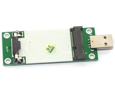 Lehang Mini Pcie Wwan kortelės į Usb adapteris su Sim lizdu, Mini Pci Express Wwan/lte/4g modulio testerio konverteris, palaiko 30 mm 50 mm belaidžio plataus tinklo kortelę