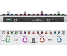Lekato gitaros multi efektų pedalas, 36 redaguojami nustatymai, chorus, delay, reverb, mod, ir įkrovimas, įrašymas, tuneris, įmontuota baterija, bt jungtis (bass)