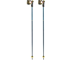 Leki Spitfire 3d slidinėjimo lazdos, džinso mėlyna/egėjo mėlyna/geltona, 115 cm
