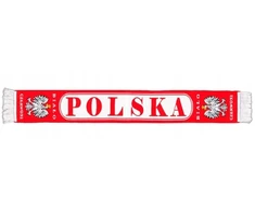 Lenkija - šalikas, nacionalinė baltai raudona komanda!