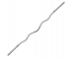 Lenkta štanga treniruotėms Beltor 134cm / 25mm