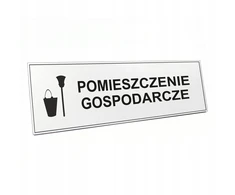 Lentelė Ūkinė Patalpa lipni graviruota - G serija