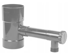 Lietaus vandens surinkėjas Bradas 100mm pilkas