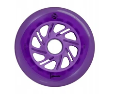 Lifeventure Šviečiantys riedučių ratukai Luminous Violetinė 110mm