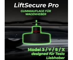 Liftsecure pro guminiai padai automobiliniam keltuvui tesla modelis y - tesla modelis 3 - tesla modelis 3 highland - premium tesla priedai/tesla priedai