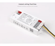 Lighteu®, Milight Miboxer 2 in 1 led valdiklis 2.4 ghz led juostos valdiklis dc12v/24v išėjimas max 12a, palaiko push dim, e2-rf