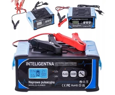 Linbox automobilinis akumuliatorių įkroviklis 24v 12v 11a Agm Start-stop