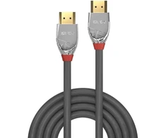 Lindy 37870 Hdmi kabelis, 0.5 m, Chromo Line - Pilkas