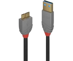 Lindy Usb 3.0 A į Micro-b kabelis, 2m, Anthra Line