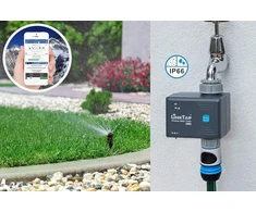 Linktap G1s belaidis drėkinimo kompiuteris - reikalingas šliuzas - išmanusis vejos ir sodo drėkinimo valdymas - lengvas montavimas - didesnis veikimo atstumas nei „wi-fi“ - Ip66 atsparus vandeniui