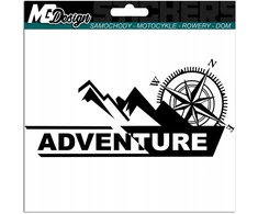 Lipdukai automobiliui, Adventure motyvas, Kompasas 15x7