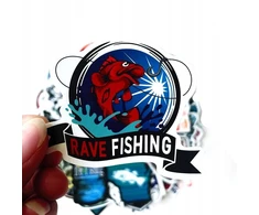 Lipdukai rinkinys Sticker bomb Mix Žuvys 50vnt