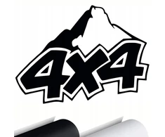 Lipdukas automobiliui 4x4 kalnai offroad 4wd 11x15