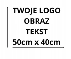 Lipdukas be fono ant automobilio stiklo, automobilio, logotipo, paveikslėlio, teksto, 50x40 cm